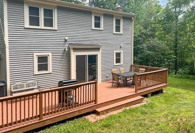 Gilford Home W/ Forest View, By Lake Winnepesaukee