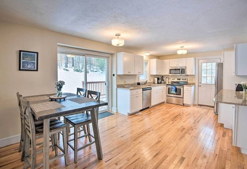 Gilford Home W/ Forest View, By Lake Winnepesaukee