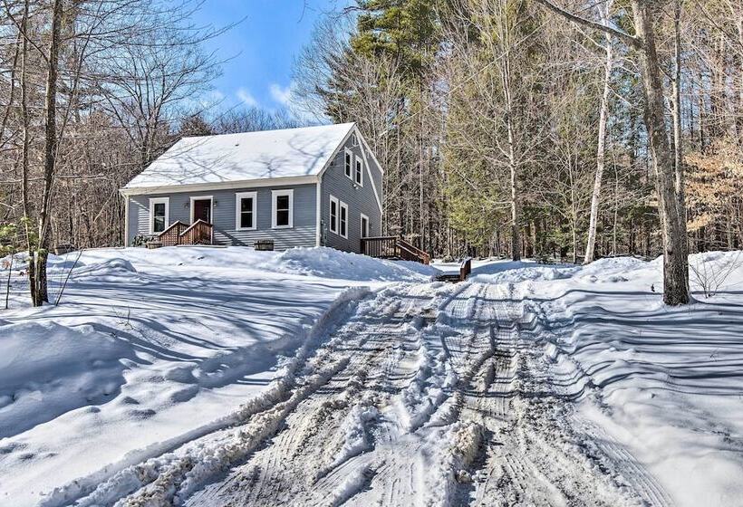Gilford Home W/ Forest View, By Lake Winnepesaukee