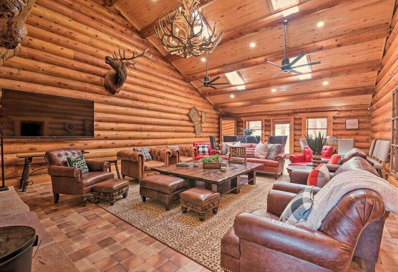 Grand Mountain Retreat In Angel Fire W/ Game Room!