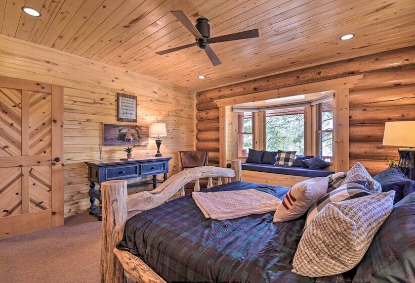 Grand Mountain Retreat In Angel Fire W/ Game Room!