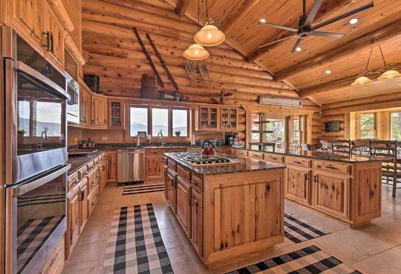 Grand Mountain Retreat In Angel Fire W/ Game Room!