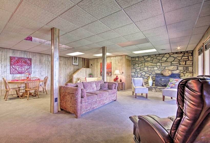 Lake Norfork Home W/waterview Patio + Balcony