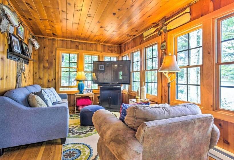 Lakefront Cabin W/ Private Dock & Fire Pit!