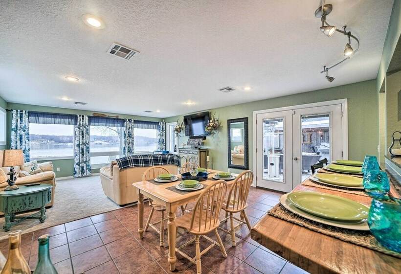 Lakefront Grove Retreat W/ Boat Dock & Lift!