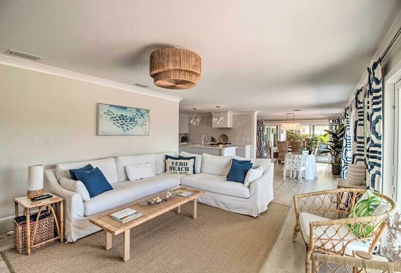 Lavish Vero Beach Escape With Pool, Patio + Dock!