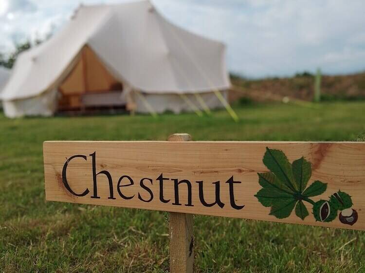 Chestnut 6m Xl Bell Tent, Log Burner, Nr Whitby