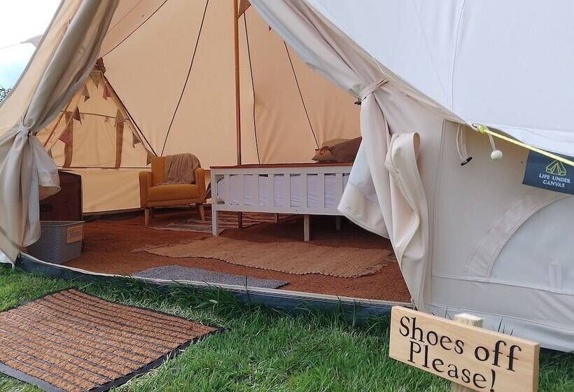 Chestnut 6m Xl Bell Tent, Log Burner, Nr Whitby