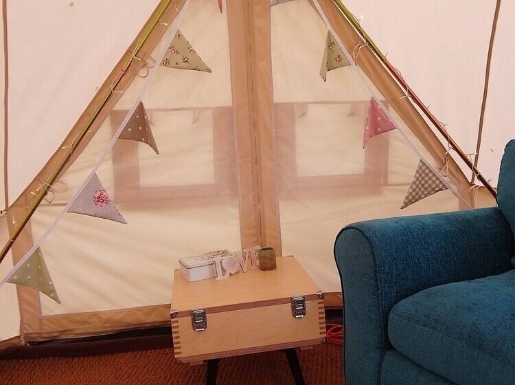 Chestnut 6m Xl Bell Tent, Log Burner, Nr Whitby