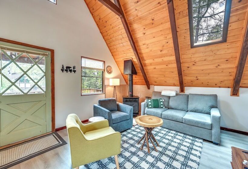 Munds Park A Frame Cabin W/ Deck & Grill