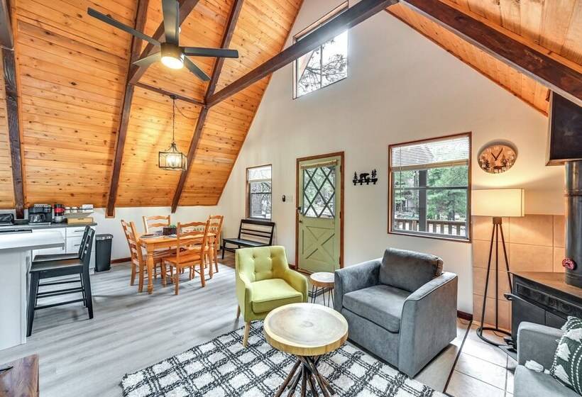 Munds Park A Frame Cabin W/ Deck & Grill