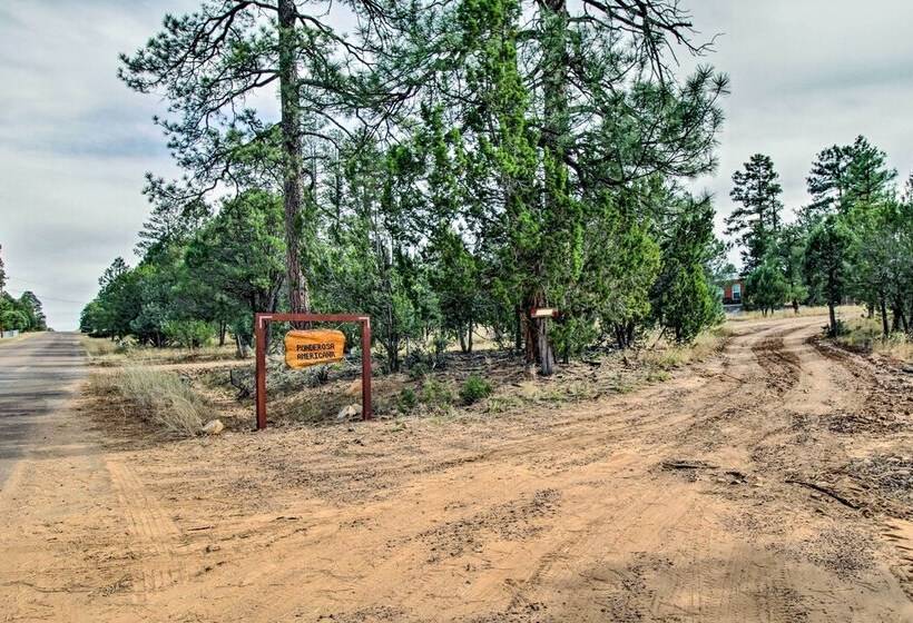 Fire Pit, Fenced Yard: Overgaard Cabin Near Hiking