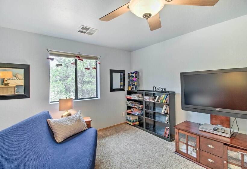 Fire Pit, Fenced Yard: Overgaard Cabin Near Hiking