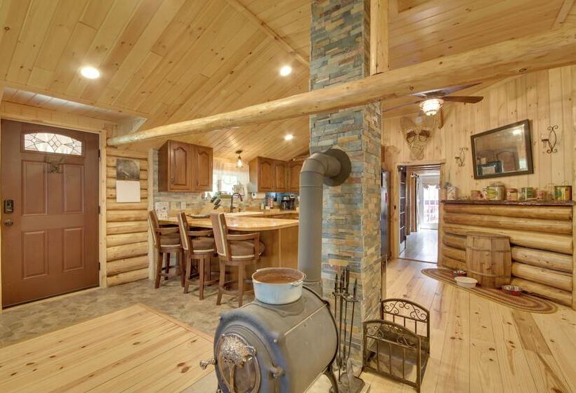 Unique Maine Log Cabin W/ Trout Ponds & Sauna!