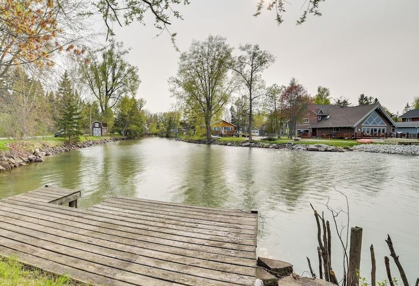 Riverfront Sault Ste Marie Home W/ Dock!