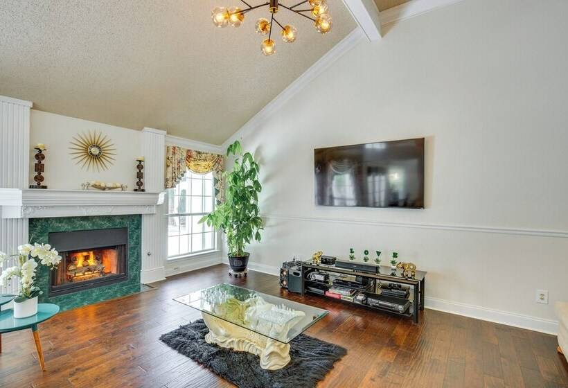 Rowlett Escape W/ Fire Pit & Lake Views