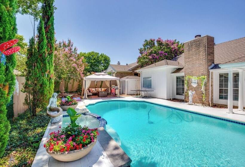 Rowlett Escape W/ Fire Pit & Lake Views