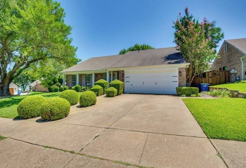 Rowlett Escape W/ Fire Pit & Lake Views