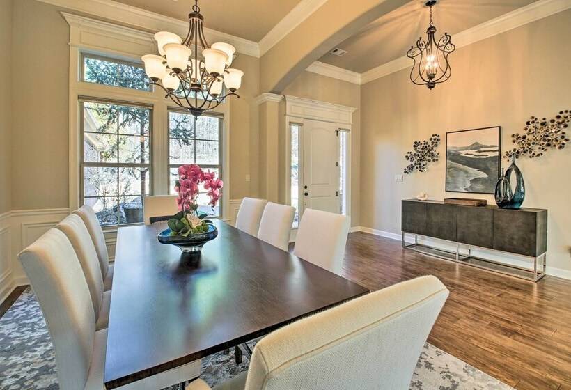 Hot Springs Village Home W/ Dock + Patio!