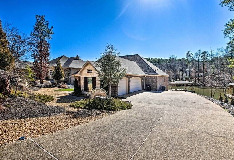 Hot Springs Village Home W/ Dock + Patio!