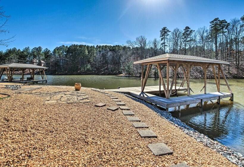 Hot Springs Village Home W/ Dock + Patio!