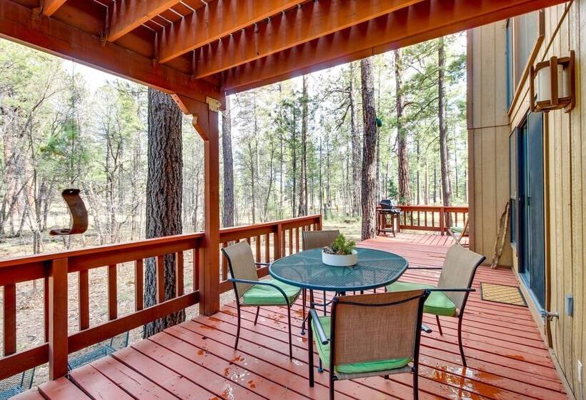 Spacious Pinetop Lakeside Home W/ Deck   Near Golf