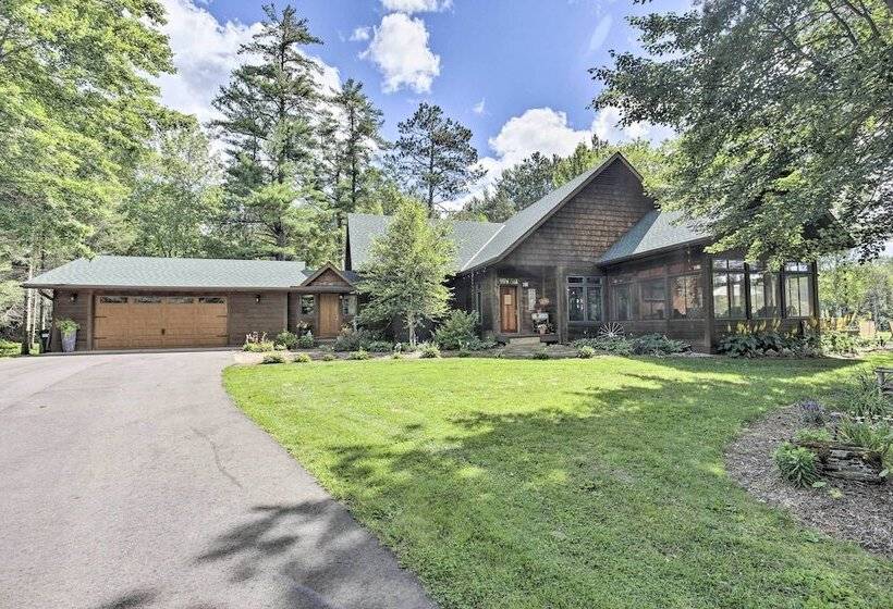 Spacious Riverfront Escape W/ Private Hot Tub