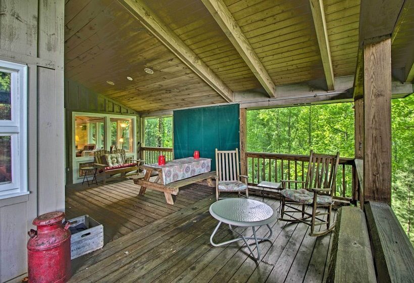 Summit Splendor  Smoky Mountain Cabin W/ Fire Pit