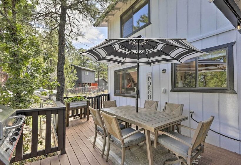Munds Park Cabin W/ Poker Room & Wraparound Deck!