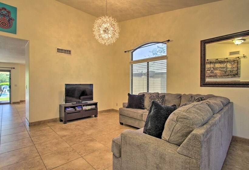 Sunny Phoenix Abode W/ Pool, Grill & Fire Pit