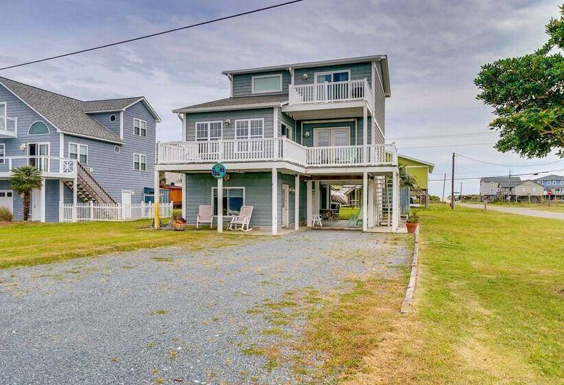 Topsail Beach Vacation Rental: Steps To Shore!