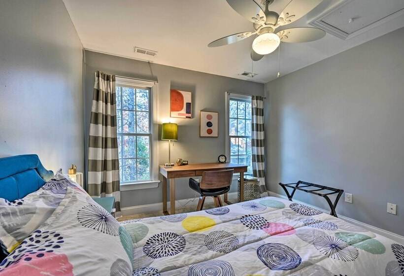 Tranquil Greensboro Home W/ Fire Pit!