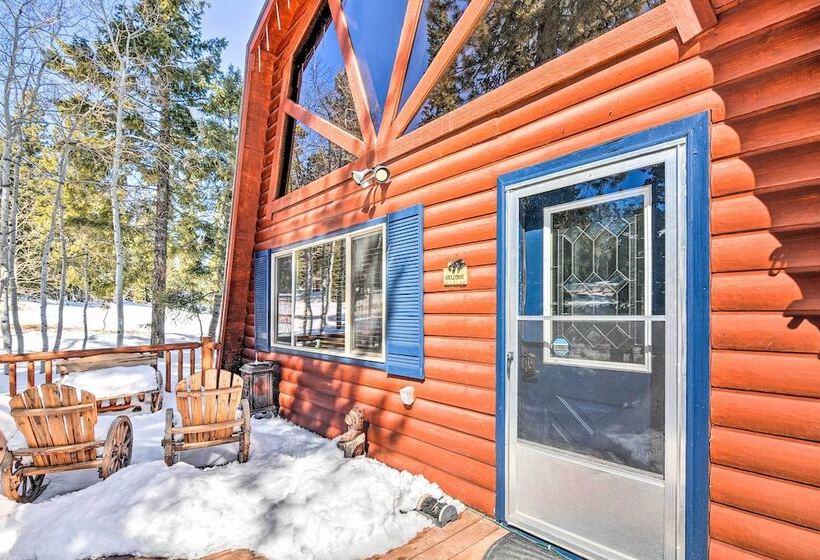 Unique Forest Cabin With Deck: Ski, Hike, Fish!