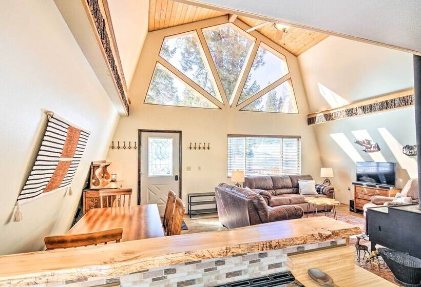 Unique Forest Cabin With Deck: Ski, Hike, Fish!