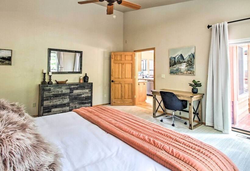 Upscale Pinetop Cabin W/ Game Room & Fire Pit