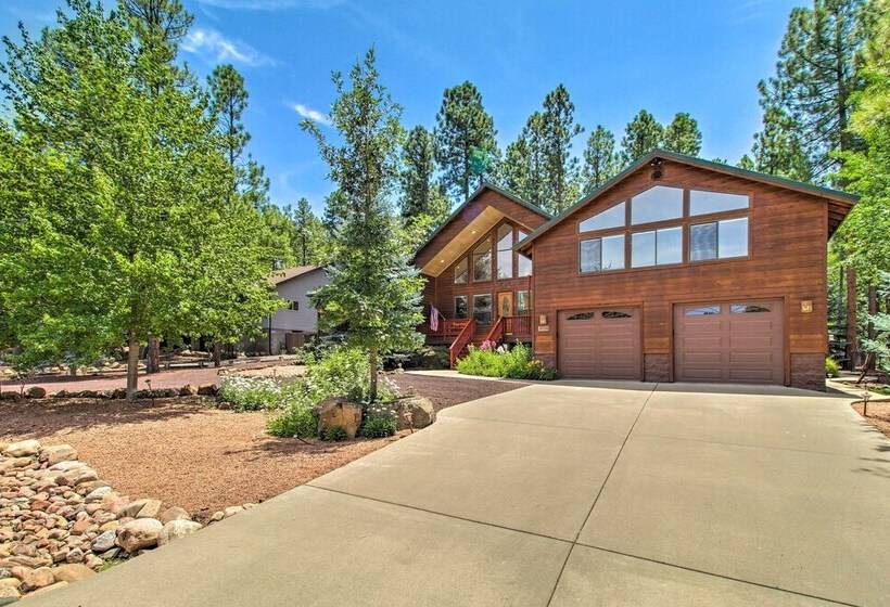 Upscale Pinetop Cabin W/ Game Room & Fire Pit
