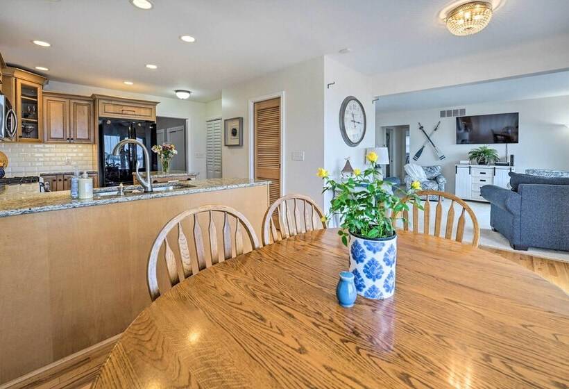 Waterfront East China Home W/ Dock & Patio!