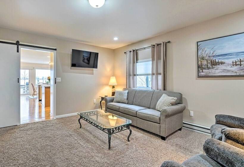 Waterfront East China Home W/ Dock & Patio!