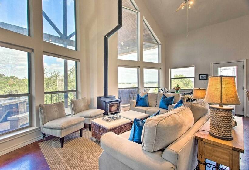 Waterfront Home W/ Boat Dock On Lake Granbury!