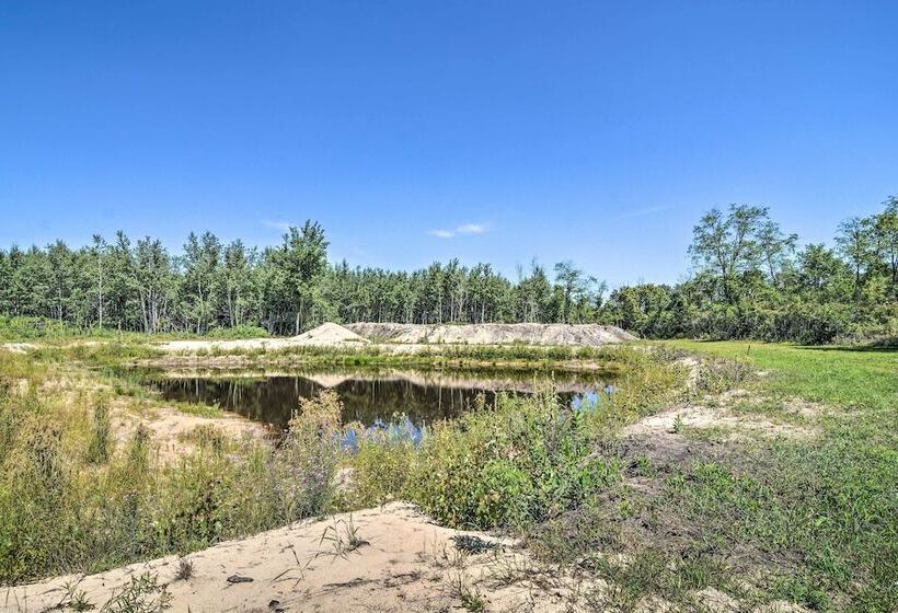 800 Acre Au Gres Oasis: 2 Ponds + Atv Trails!