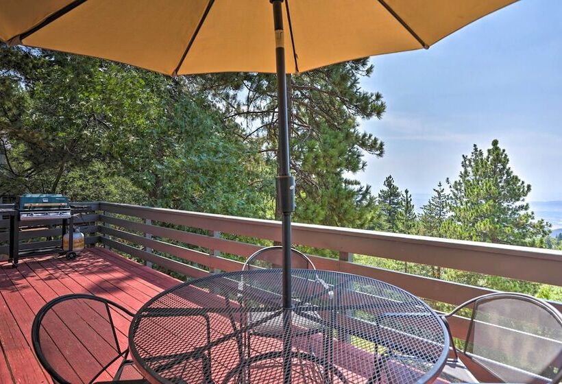 A Frame Cali Cabin W/ Unobstructed Valley Views!