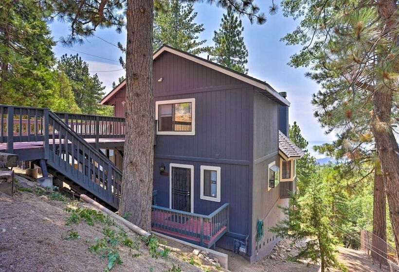 A Frame Cali Cabin W/ Unobstructed Valley Views!