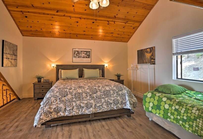 A Frame Cali Cabin W/ Unobstructed Valley Views!