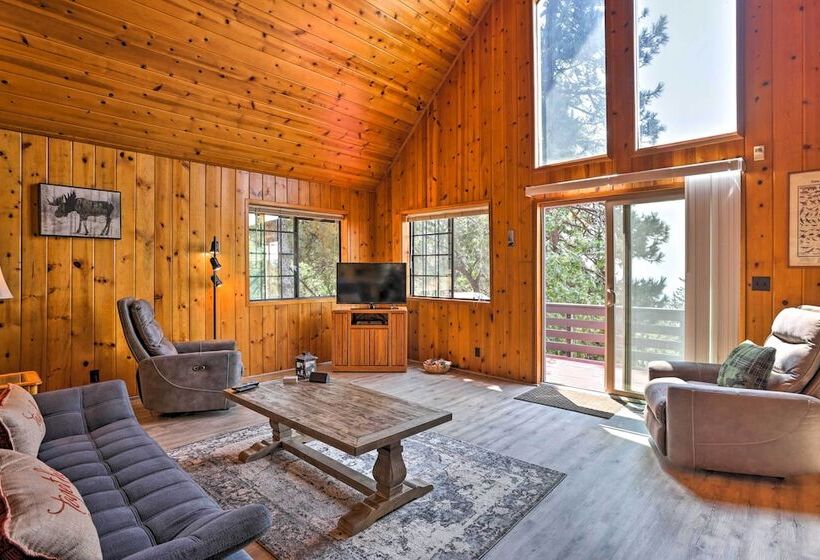 A Frame Cali Cabin W/ Unobstructed Valley Views!