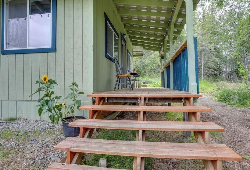 Alaskan Retreat Near Matanuska Glacier & River!