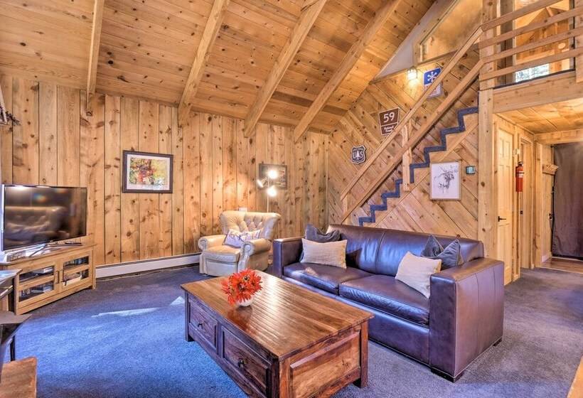 Alma  Cloud 9 Cabin  W/ Fireplace & Wooded Views!