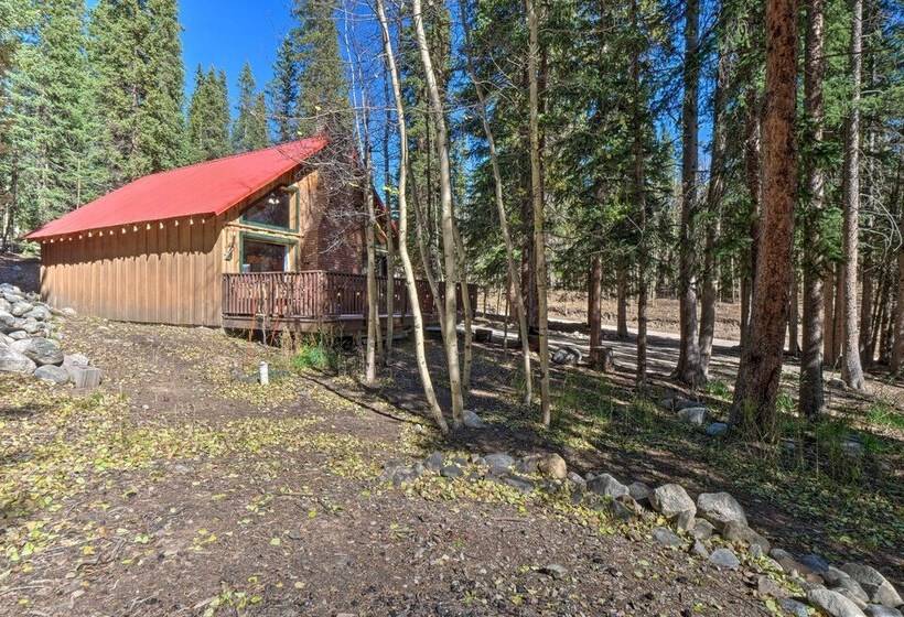 Alma  Cloud 9 Cabin  W/ Fireplace & Wooded Views!