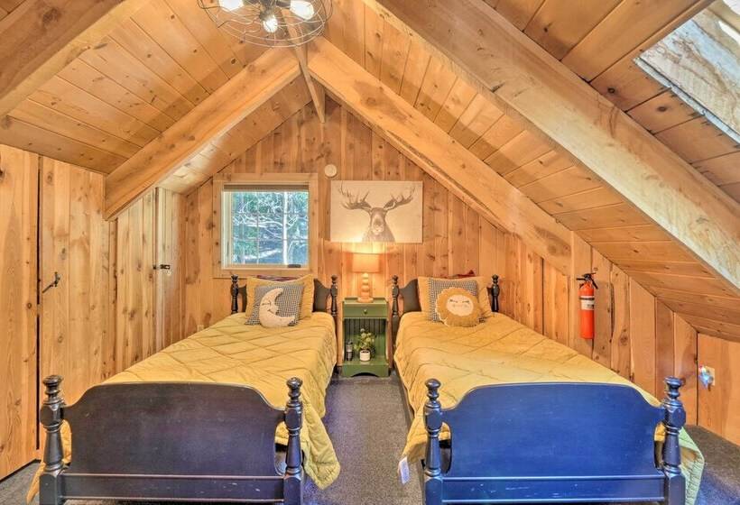 Alma  Cloud 9 Cabin  W/ Fireplace & Wooded Views!