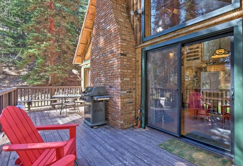Alma  Cloud 9 Cabin  W/ Fireplace & Wooded Views!
