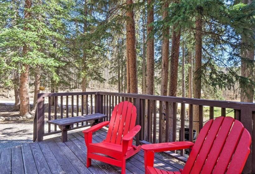 Alma  Cloud 9 Cabin  W/ Fireplace & Wooded Views!